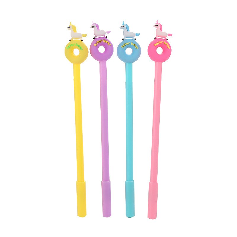 1pcs Kawaii Lollipop Pen Out of Pencil Case Large Capacity School Pencil Bag Stationery School Write Supplies: 484-random 1pcs