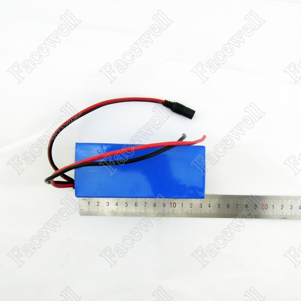 12v 12Ah Lithium battery li-ion battery pack DC plug high discharge rate 20A battery pack for wireless cctv camera lighting