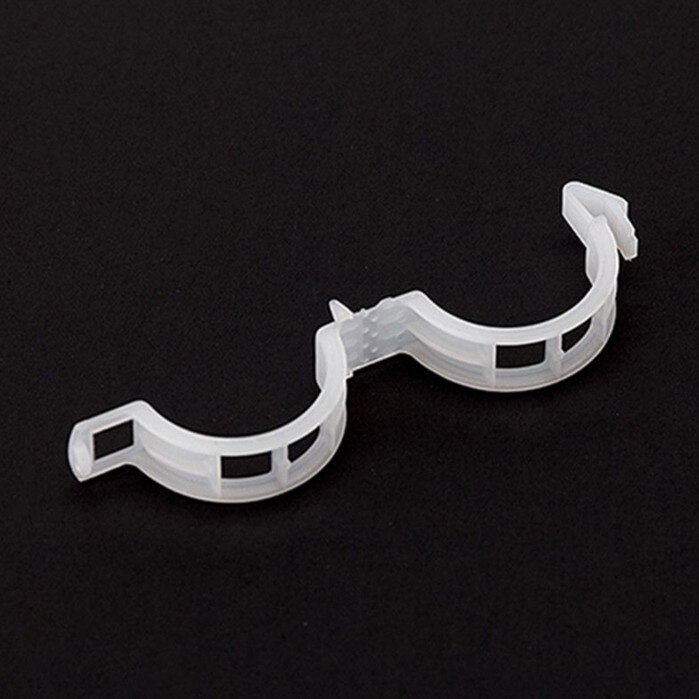 50 stk gjenbrukbare tomatklips plast blomsterstøtteklemmer strømpebånd planter grønnsaker agurkfrø drivhusutstyr verktøy element