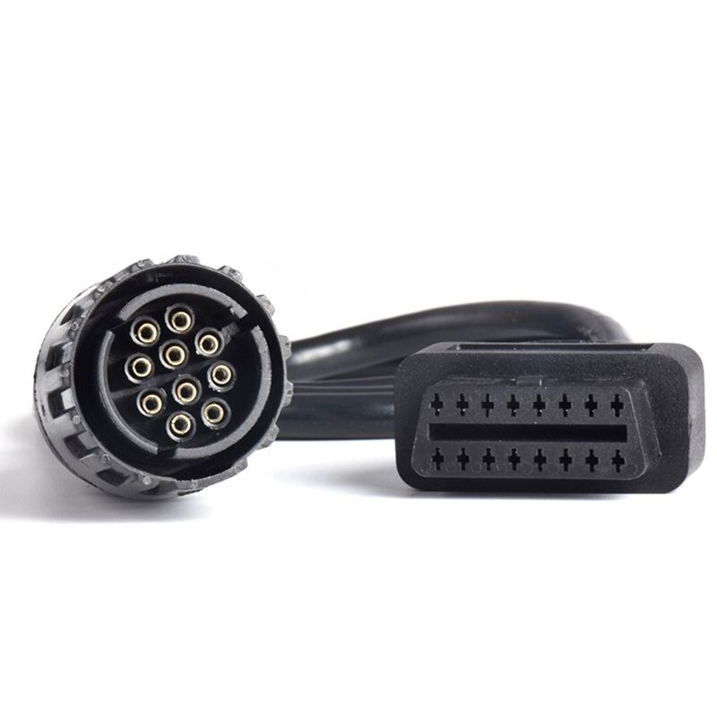 Adaptador de escáner de diagnóstico OBD para motocicletas BMW, Cable ICOM D de 10 a 16 Pines, OHP