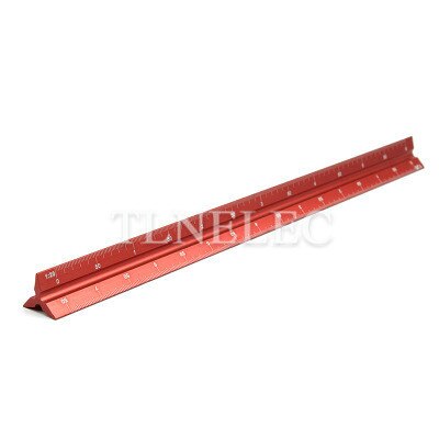 Metal Aluminum Ruler Scale Ruler Multi-function 30 Cm Interior Architecture Clothing Drafting High Precision Measuring Scale