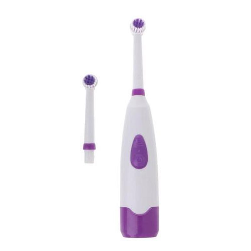Electric toothbrush waterproof rotary two soft bristle toothbrush heads children's toothbrush adult toothbrush: PL