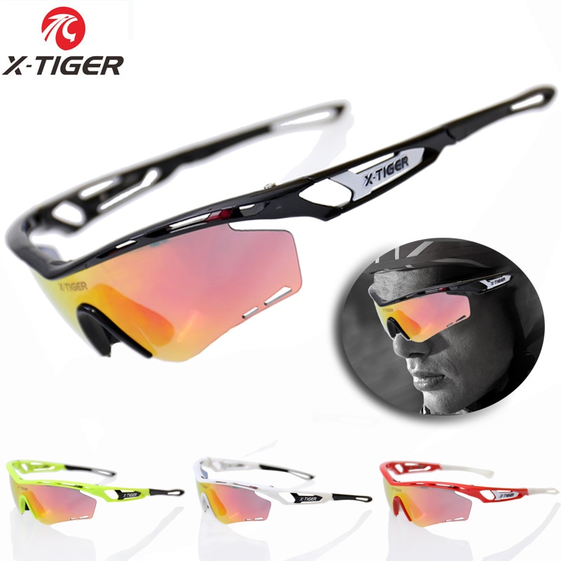 Gafas polarizadas X-TIGER para ciclismo, gafas para deportes al aire libre, gafas para bicicleta de montaña, gafas de sol para hombre y mujer, gafas para ciclismo