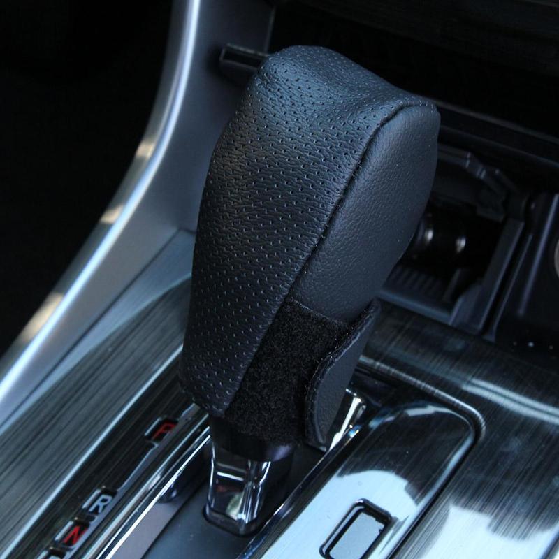 Lederen Auto Pookknop Hendel Hoeshoes Stick Voor