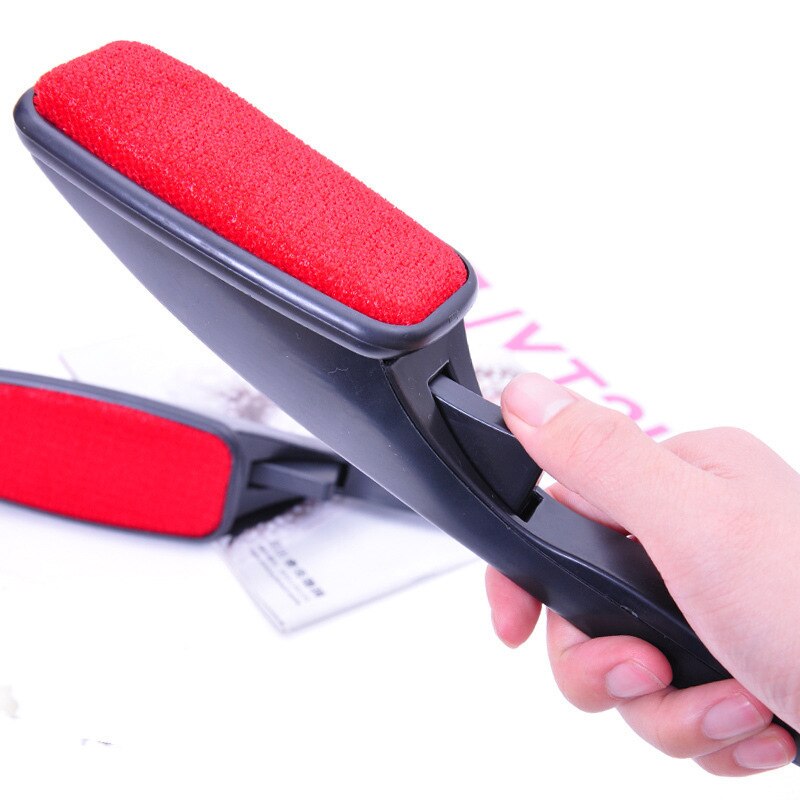 Herbruikbare Reinigingsborstel Kleding Lint Removal Statische Borstel Thuis Jas Pak Brush Pet Hair Remover: Default Title