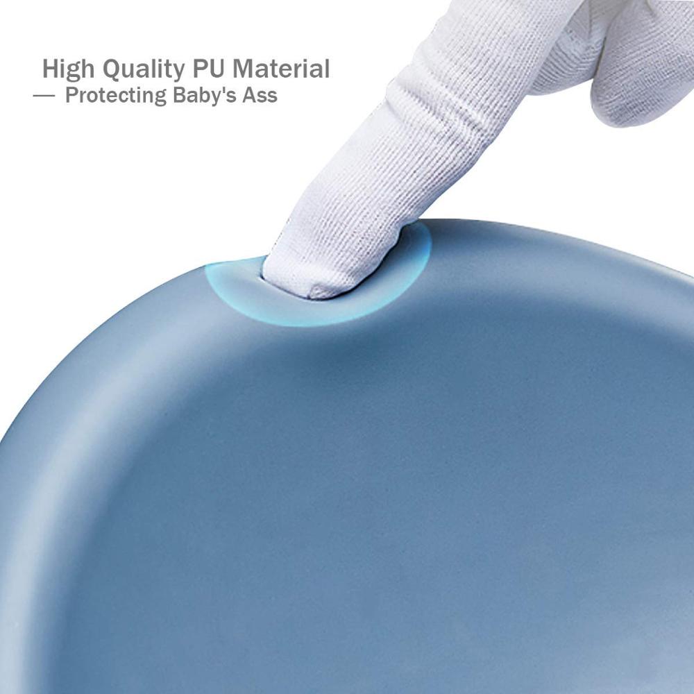 Amtoy Baby Zindelijkheidstraining Wc-bril Met Zachte Kussen Handgrepen, Haute Collectie, dubbele Anti-Slip En Splash Guard