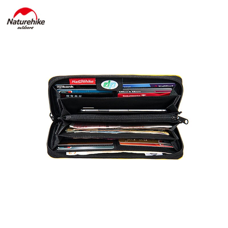 Naturehike Outdoor Ultralight RFID Blocking Anti Theft Travel Wallet Multifunctional Bag Ticket Card Business Passport ZT07