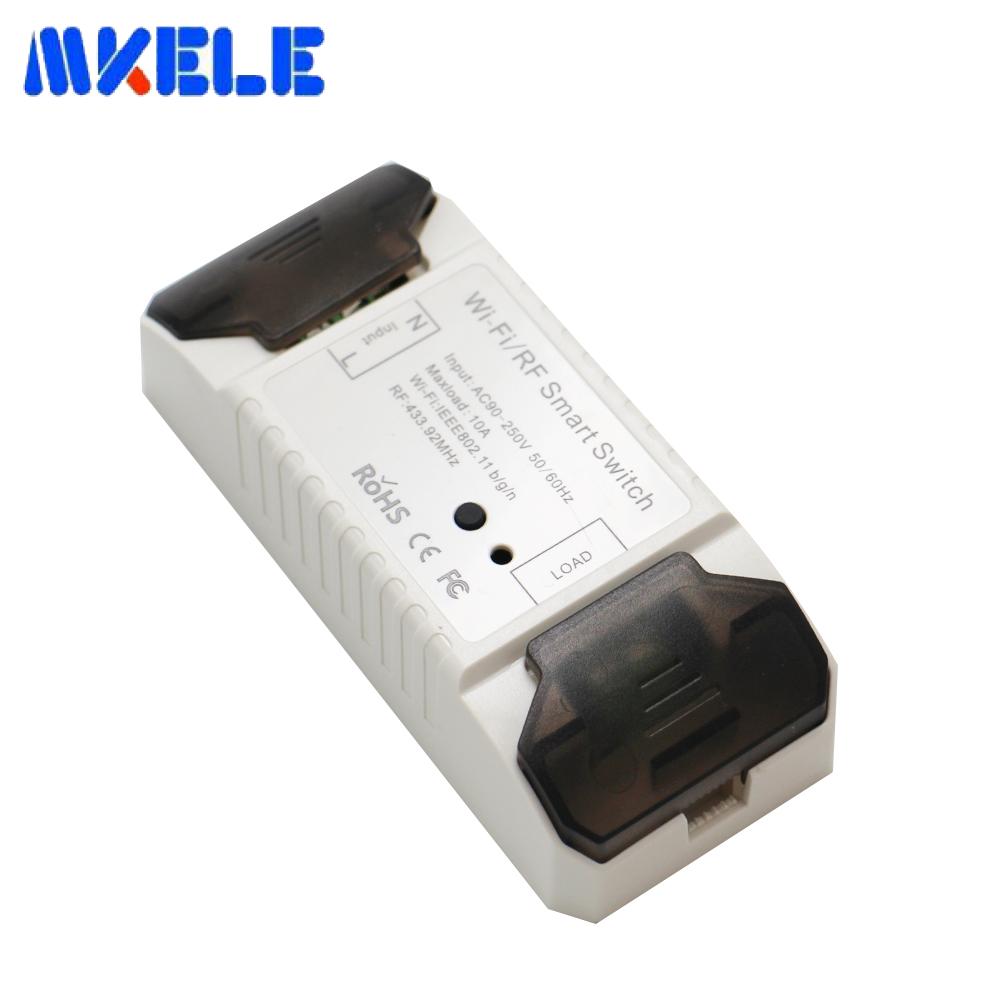 DIY Wifi Switch Wi-Fi/RF Smart Home Wireless Remote Controller Wifi Switch Automation Module Timer Smart Breaker