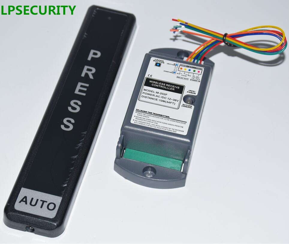 LPSECURITY Automatic gate door wireless home electronic touch switch door open switch