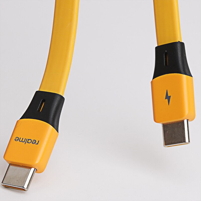 Realme 9 8 cabo de carga rápido super cargador 6.5a oppo tipo c cabos de telefone vooc supervooc 65w 50w para encontrar x3 neo x2 reno 7 6: Type C to Type C