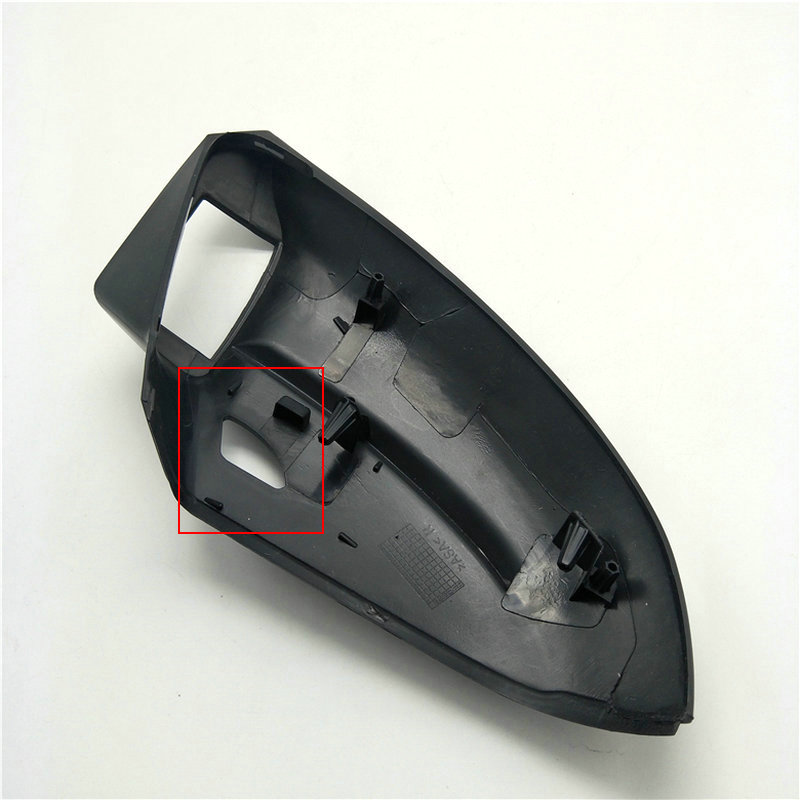 Applicare a MK7 golf 7 golf 7.5 MK7.5 RLINE specchietto retrovisore alloggiamento coperchio posteriore dello specchio di retromarcia cornice della lampada in curva ricambi auto: Viola