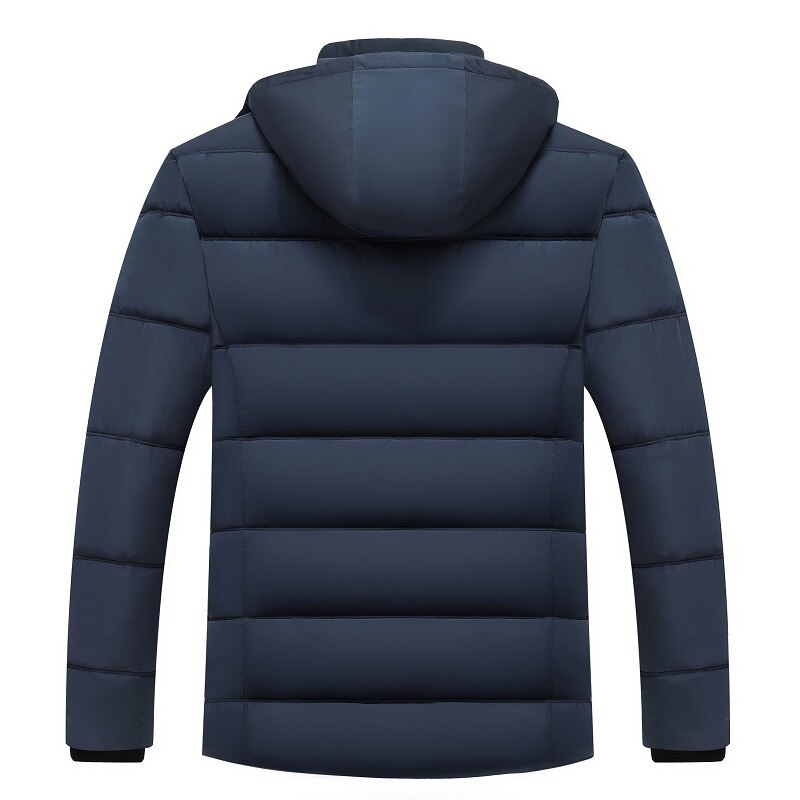 Udendørs sportsjakker mærke tøj parka mænd frakker vinterjakke mænd tyk hætte vandtæt outwear varm frakke