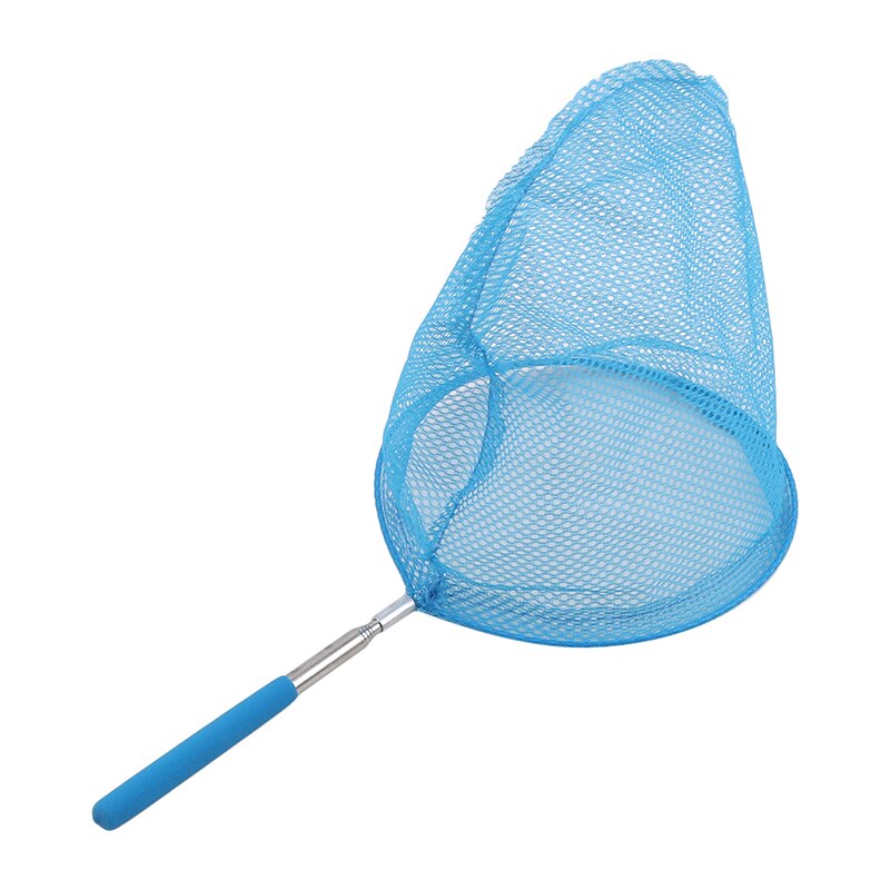Kids Visnet Regenboog Telescopische Vlinder Netto Insect Vangen Netten Voor Kinderen Catching Insecten Bug Kleine Vis: Blue