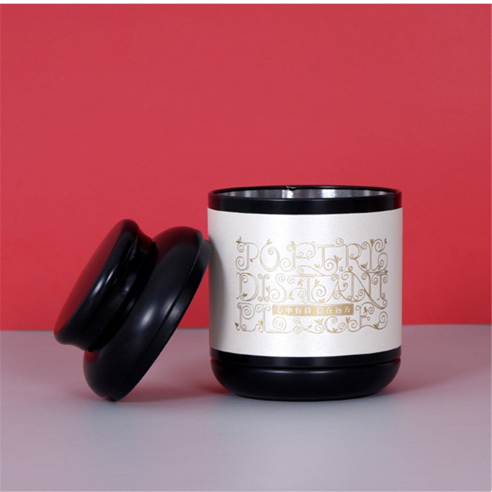 Portable Tinplate Tin tea caddy Tieguanyin sealed storage tank travel Tea Boxes tea tin containers coffee canister Spice jar