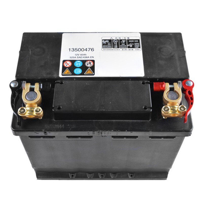 9x14 x2.5cm Pure Copper 2 Interface Battery Connector Practical Galvanized Brass Battery Connector Auto Parts #2