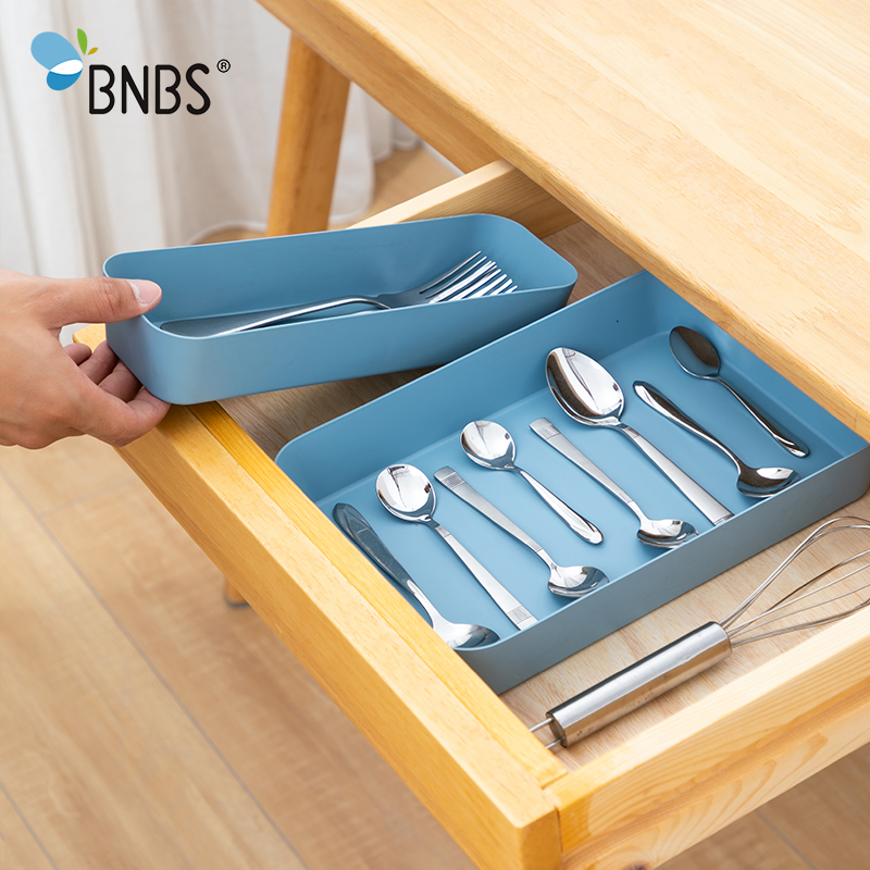 BNBS Kitchen Plastic Drawers Cutlery Organizer Storage Cabinet Dividers For Drawers Units Separator For Boxes Cutlery Tray Box