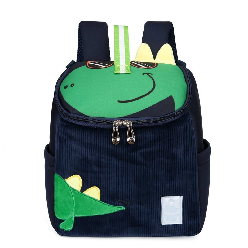 Cartoon kindertassen voor peuters en kleuters, rugzak met dinosaurusprint, kleur duroy, schattige bij, anti-verloren schooltas voor baby's: Dinosaurus