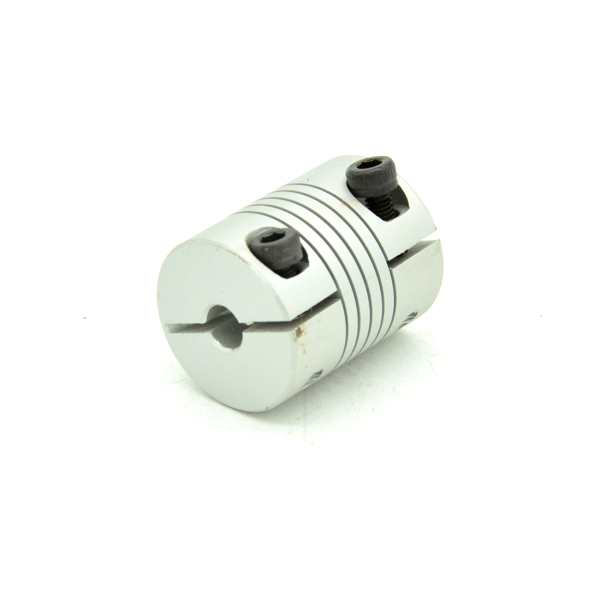 Flexible Clamping Shaft Coupler 5 to 6.35 D20L25