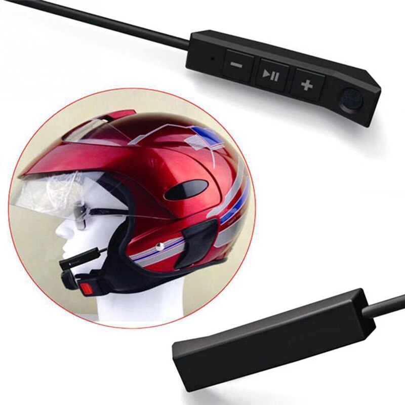 4.1 + EDR Bluetooth Hoofdtelefoon Anti-interferentie Voor Motorhelm Rijden Handsfree Hoofdtelefoon USB Opladen