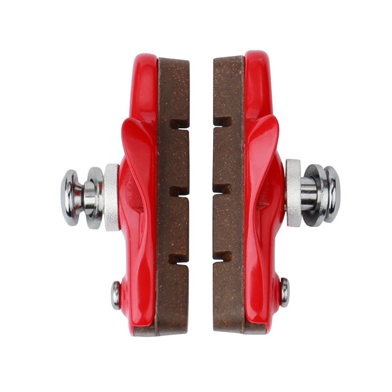Baradine Road Bicycle Carbon Rim Braking Blocks Linear Pull Friction Wheel Brake Pads Detachable Cork Inserts Light Weight: 470TC-1 RN