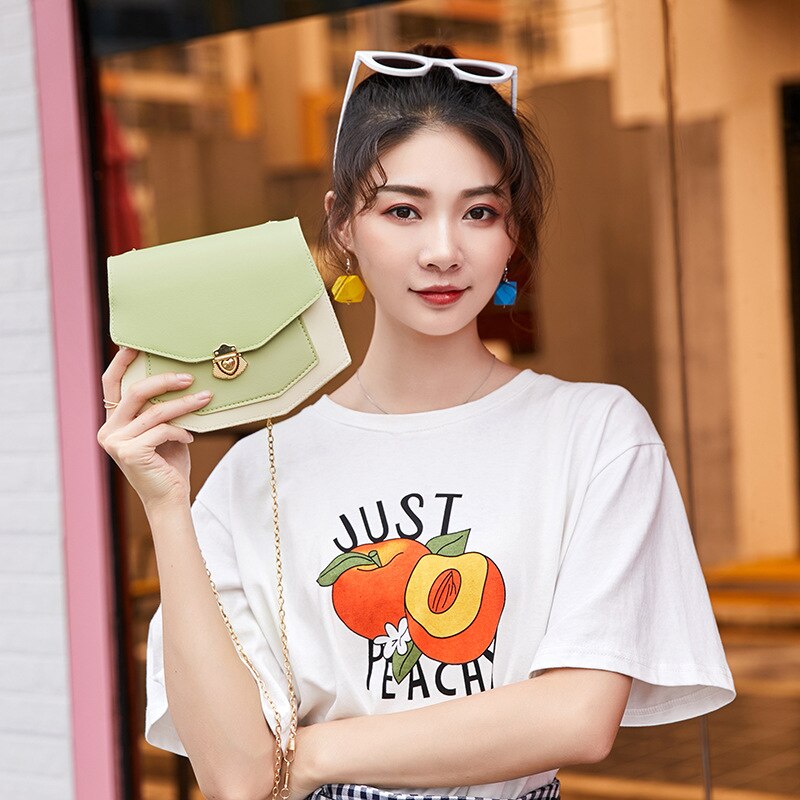 Mode kleine schoudertassen voor vrouwen mini pu lederen mobiele telefoon portemonnee vrouwelijke crossbody messenger bag tiener meisjes tas