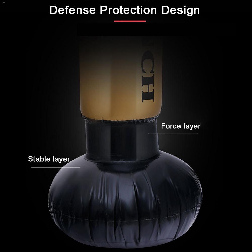 Fritstående bokse bokse pose fortykket fitness træningstryk reducere tung taske til voksne børn