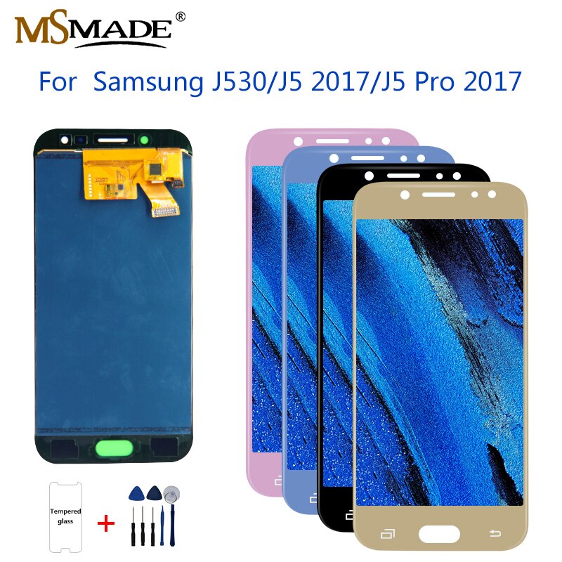 J530 pantalla para Samsung J5 pantalla táctil digitalizador J5 Pro J530M J530F SM-J530F LCD piezas pantalla táctil digitalizadora