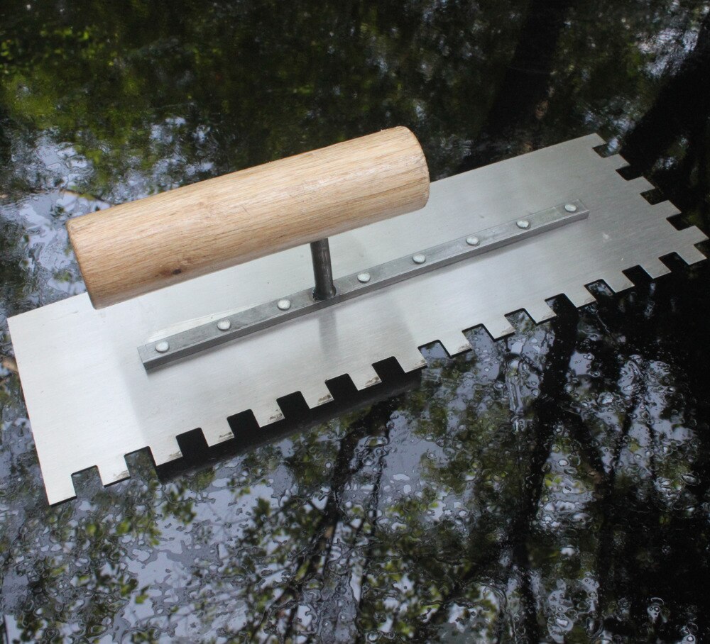 Wooden Handle Builders Masons Plastering Bucket Trowel Tool