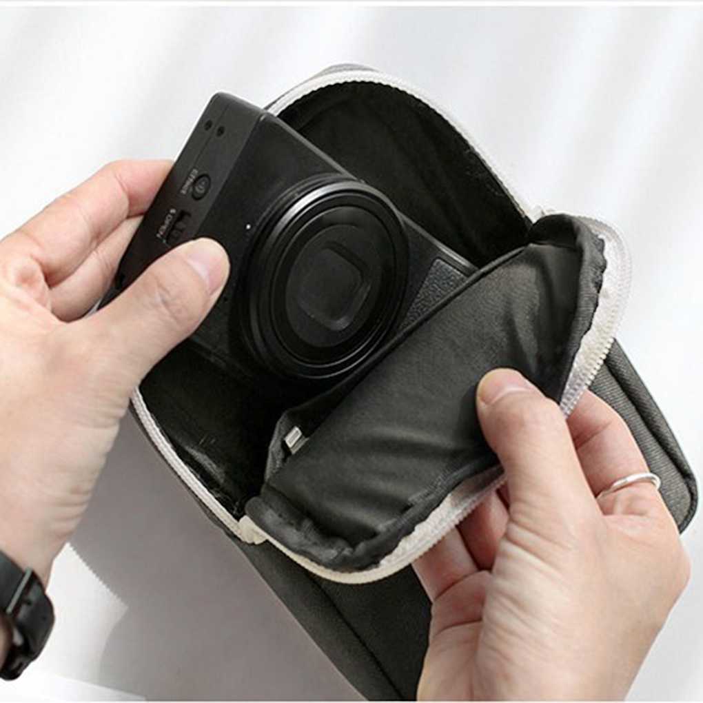 Travel Gadget Organizer Bag Portable digital cable bag Electronics Accessories Storage Carrying Case Pouch for USB power Bank