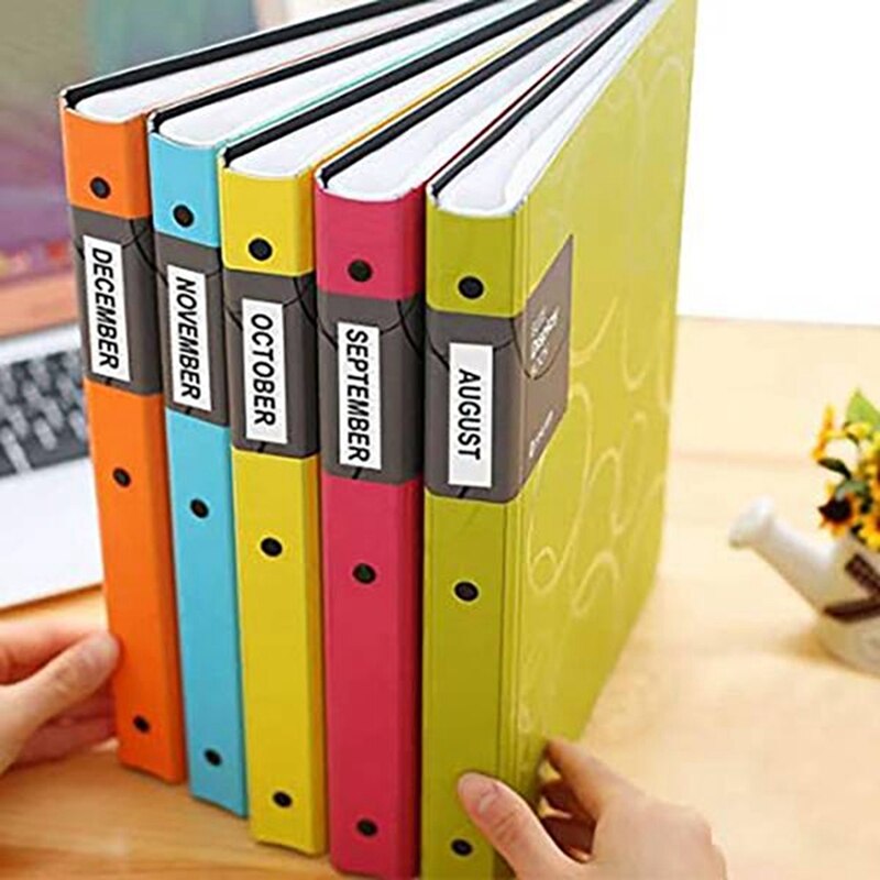 15Pcs Label Ribbon For Brother P Press Tze-231 12Mm Standard Laminated Self-Adhesive Label Printing Paper Replacement