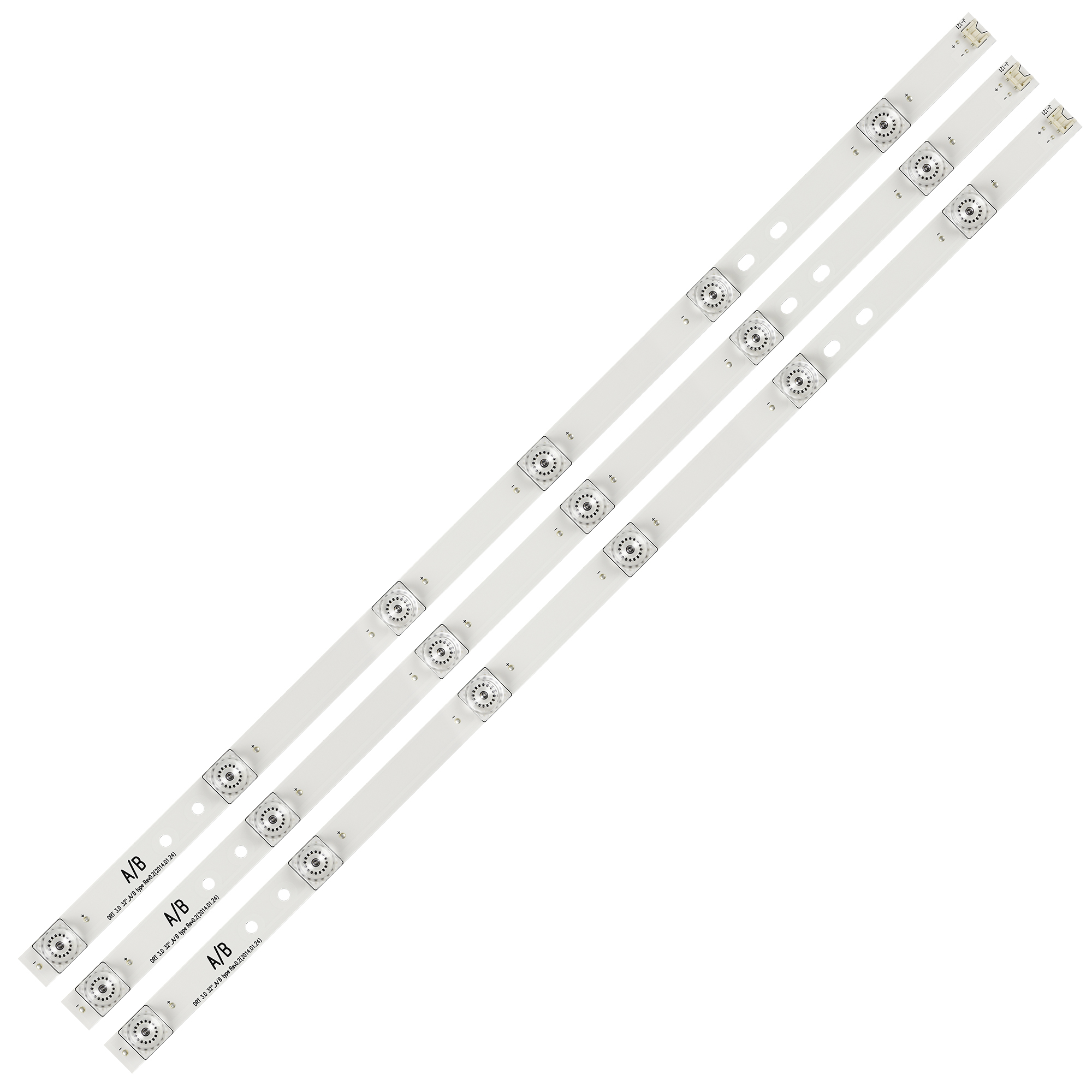 3 PCS drt 3.0 32 inch EEN B LED backlight strip voor LG TV 32LB5610 6916l-1974A 1975A 2224A 0419D innotek WOREE EEN B