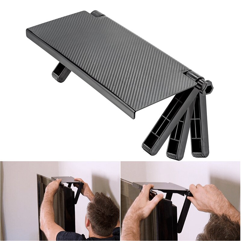 Skærm øverste hylde skærmhylde computerskærm riser desktop stativ tv rack display hylde opbevaring skrivebord