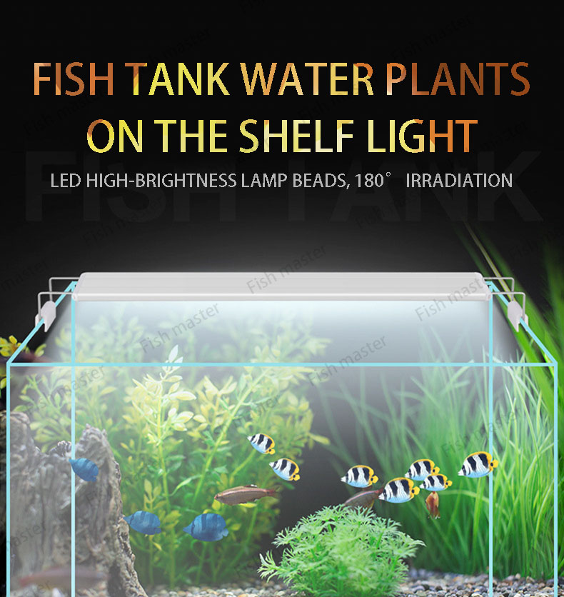 7 arten Von Länge 20 40 60 CM Aquarium LED Beleuchtung LED Aquarium Dünne Wasserpflanze Licht passen Für Aquarium Aquarium Licht