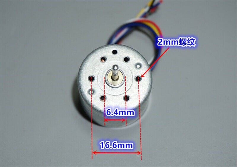 Micro 310 BLDC Brushless DC Motor DC 5V 9200RPM High Speed Built-in Driver Support CW CCW PWM