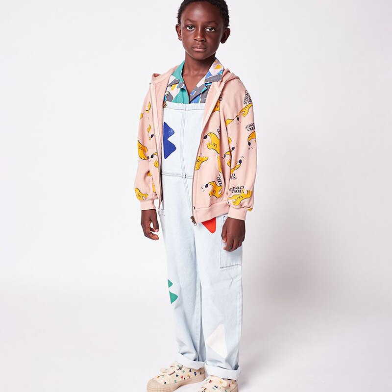 Denni – salopette en Jean pour petites filles, printemps été 2022