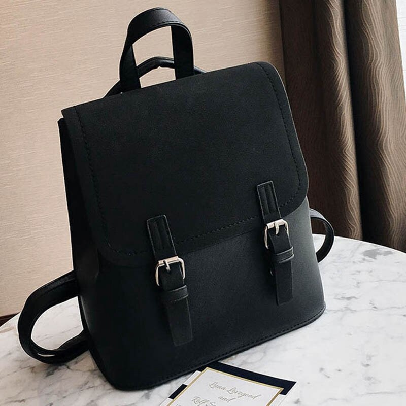 Women'S Patchwork Backpack Sleek Minimalist