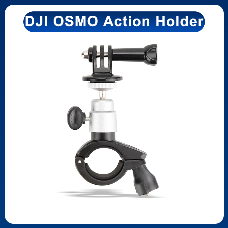 Dji osmo action bike mount, action camera accessory, motorcycle mount, universal mount for osmo bag 2 and osmo action 2