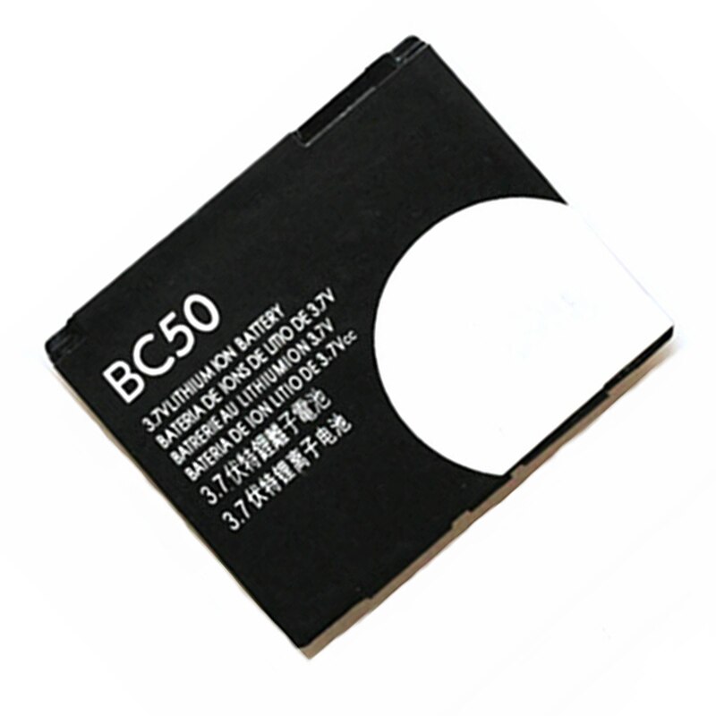 Officiële 3.7V 700 Mah BC50 Bc 50 Vervangende Batterij Voor Motorola Rizr Z3 Rokr Z6m Slvr L2 L6 L7 krzr K1 K2 R1 Z1 Z3 E8 C257 C261