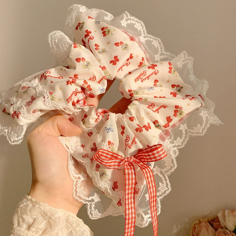 Elegante grande lenço quadrado círculo de cabelo para mulheres meninas elástico cetim hairbands laços de cabelo moda bandana acessórios para o cabelo: Champagne