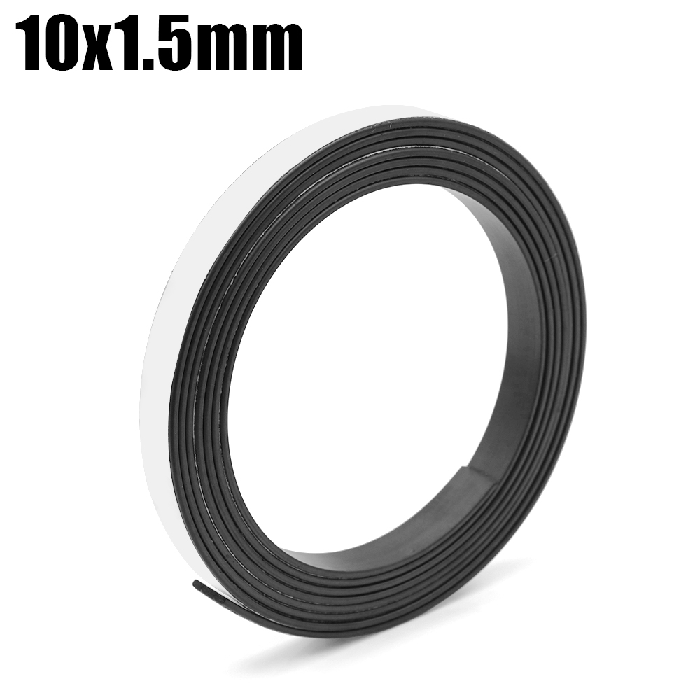 1 Meter selbstklebendes Magnetband, Gummi-Magnetband, starke flexibel Magnete, Streifen für Kühlschrank, Fotoposter, 39,37 Zoll: verrotten