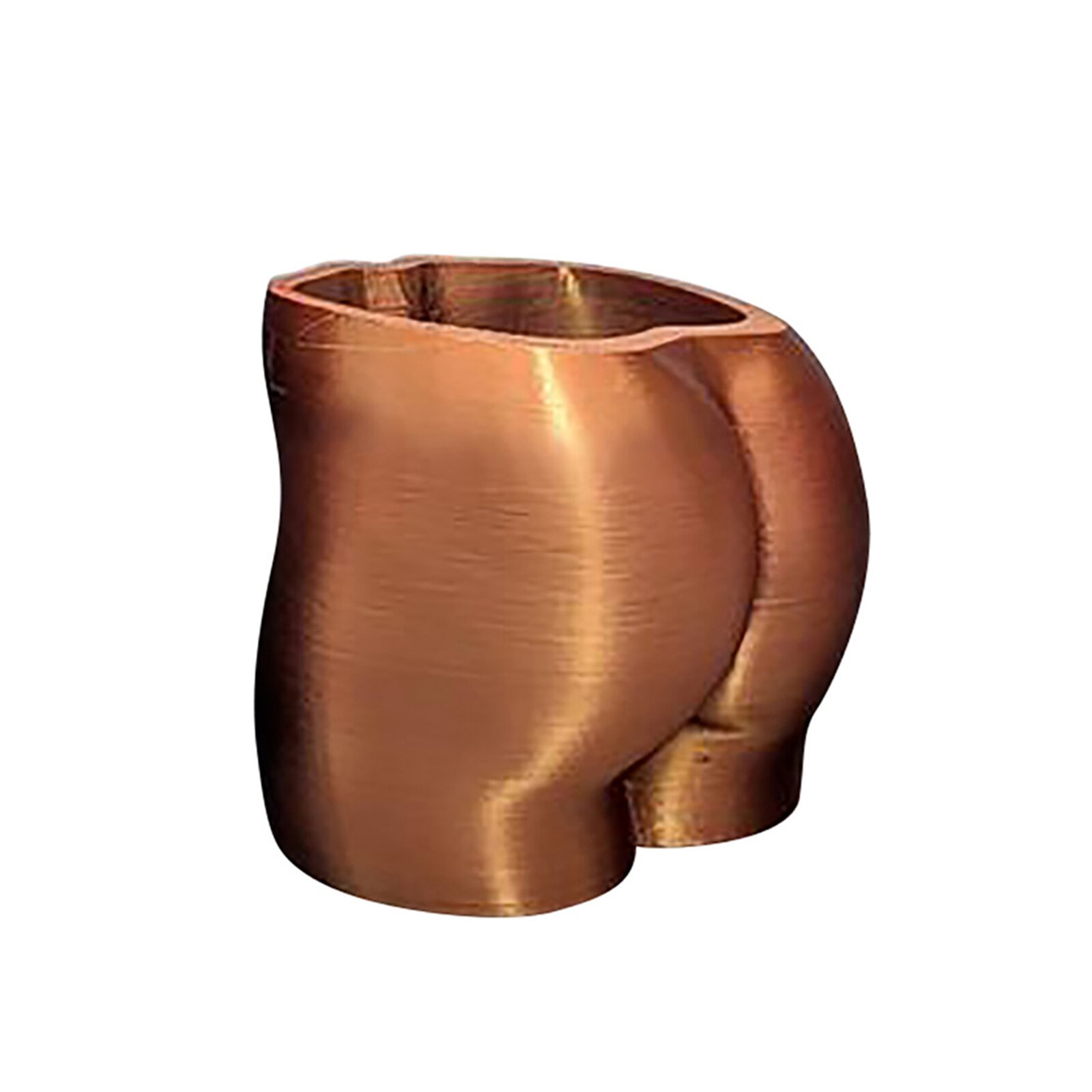 Billen Vorm Resin Bloempot In 9 Kleuren Effen Eenvoudige Stijl Ornamenten Voor Desktop Kleurrijke Plant Bloem Pot Tuin Home Decor: YELLOW