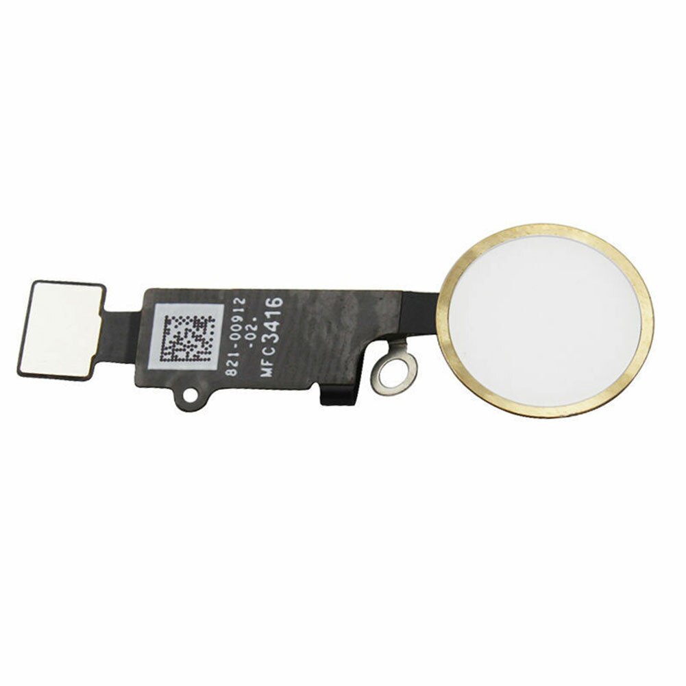 Spare Durable Mobile Phone Key Repair Sensor Complete Part Elektron Gasket Flex Cable Home Button Assembly For IPhone 7/8