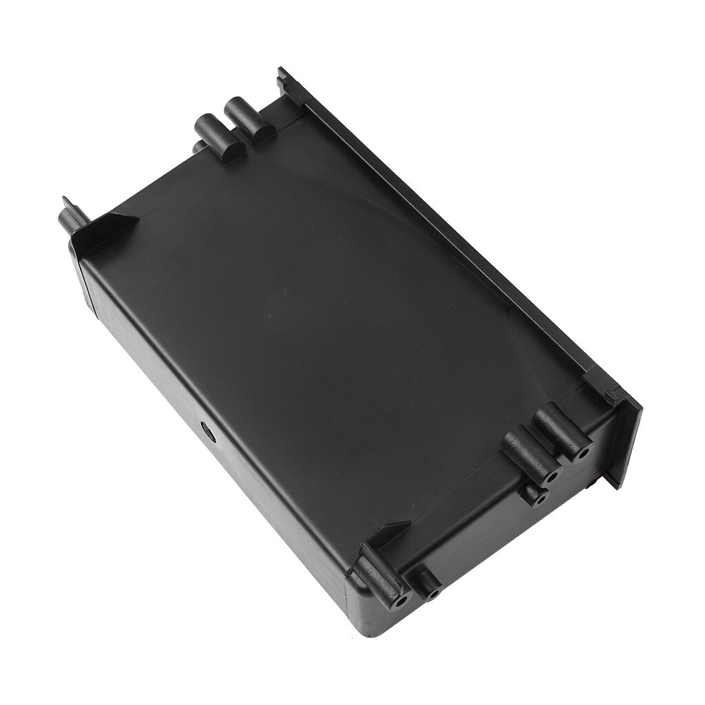 Nueva caja de almacenamiento negra de Abs para coche, cajón de bolsillo, montaje de conversión de Audio estéreo de reajuste, caja de almacenamiento de 1din, espaciador para Toyota # BL1