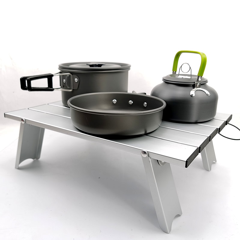 Personal Beach Table for Sand Collapsible Small Portable Folding Compact TablesKeep Your Drinks Food Away from Sand