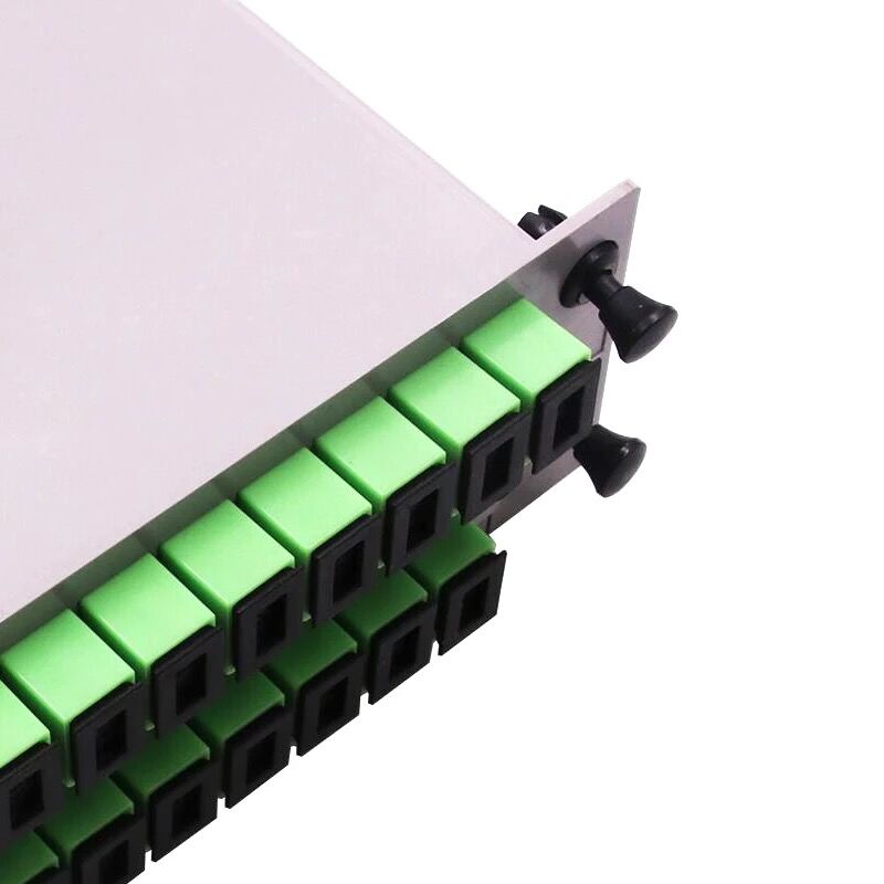 1x16 Splitter LGX Kasten Kassette Karte Einsetzen SC/APC PLC Splitter Modul 1:16 16 Häfen Fiber Optische PLC Splitter
