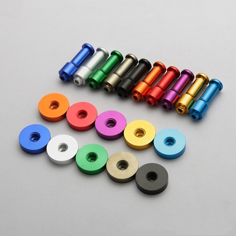 10 Uds montado en la pared de Aluminio acabado Color caramelo ropa percha para albornoz, abrigo, Toalla baño ganchos Decoración de casa en 10 Color