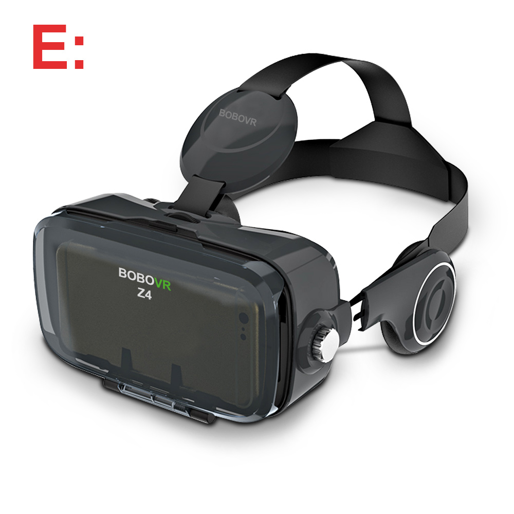 Bobovr z4 VR Box casque de réalité virtuelle lunettes 3D VR lunettes Mini Google carton VR boîte 2.0 BOBO VR pour 4-6 'téléphone portable: Rouge