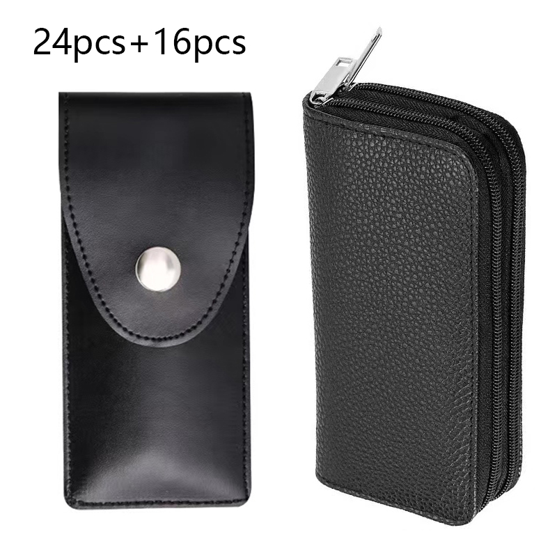 40Pcs Lock Pick Set Transparent Padlock Unlocking Tool Kit Locksmith Practice Tool Accessory for Locksmith Beginner: set 2