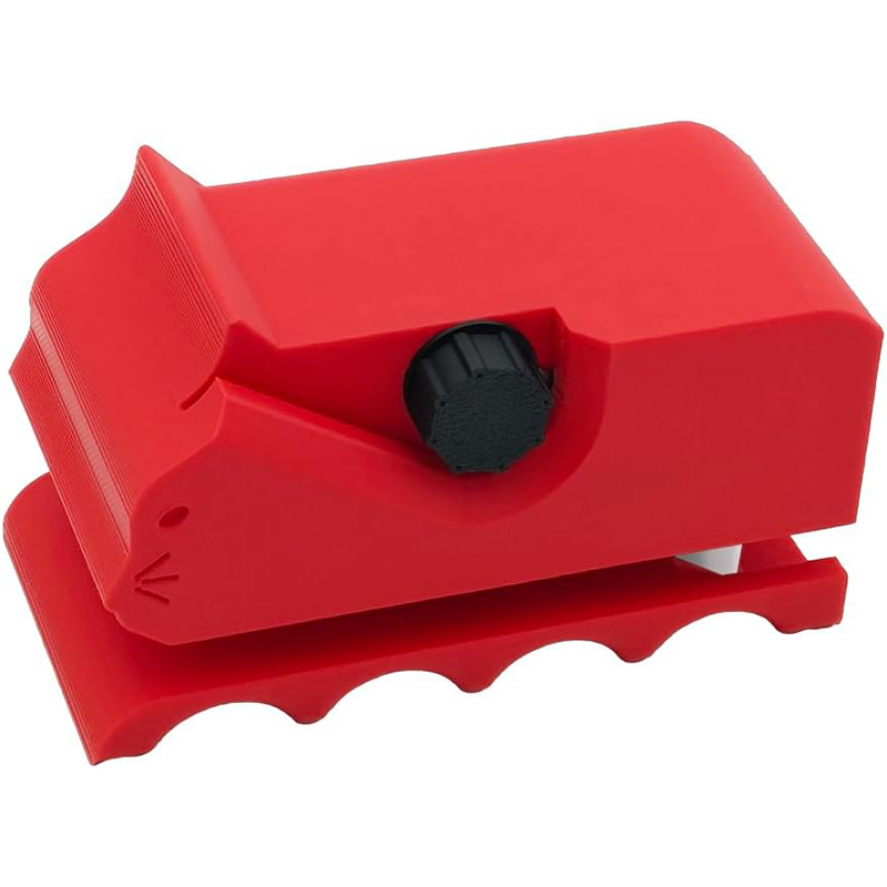 Coupe-carton portatif imprimé en 3D, outil de recyclage, planche à gratter pour chat, 1 pièce: Rouge