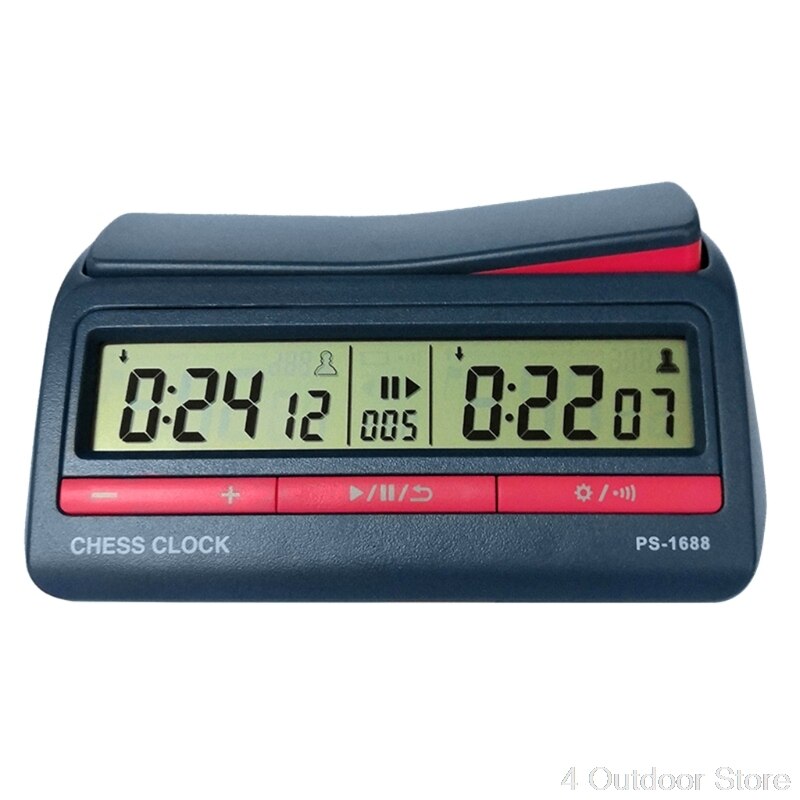 Advanced Chess Digital Timer Chess Clock Count Up Down Board Game Clock S25 20